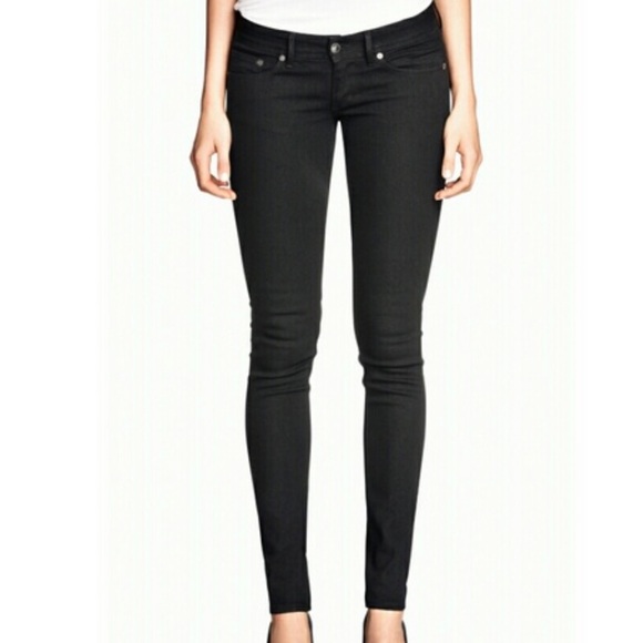 H&M Denim - Women’s H&M Low Rise Black Skinny Jeans  Size 28/30